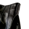 Christian Dior Paris. Black Lambskin Leather Skirt