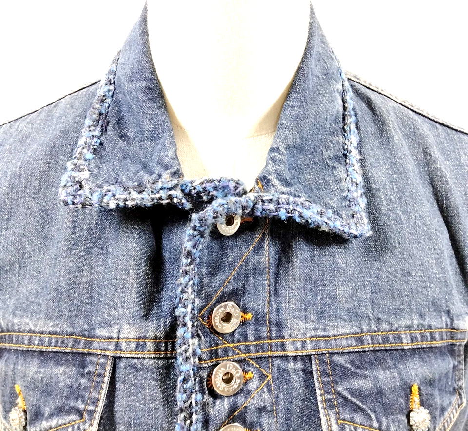 DOLCE&GABBANA ITALY. D&G. Rayon, Wool, Acrylic Jacket