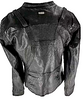 Diesel Glenn Martens Designer Black Lambskin Leather Full Zip Jacket