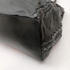 Bottega Veneta Italy Black Leather Large Shoulder Bag / Tote Bag