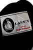 Lanvin Paris. Black Wool Two Button Lightweight Jacket