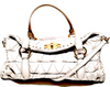 Miu Miu Italy. Beige Saffiano Leather Shoulderbag/Handbag w/Crossbody Strap