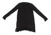 Comme des Garcons Japan. JUNYA WATANABE. Black Fringe Knit Sweater