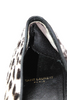 Saint Laurent Paris. White Leopard Print Ponyhair Slip On Flats Size 8.5