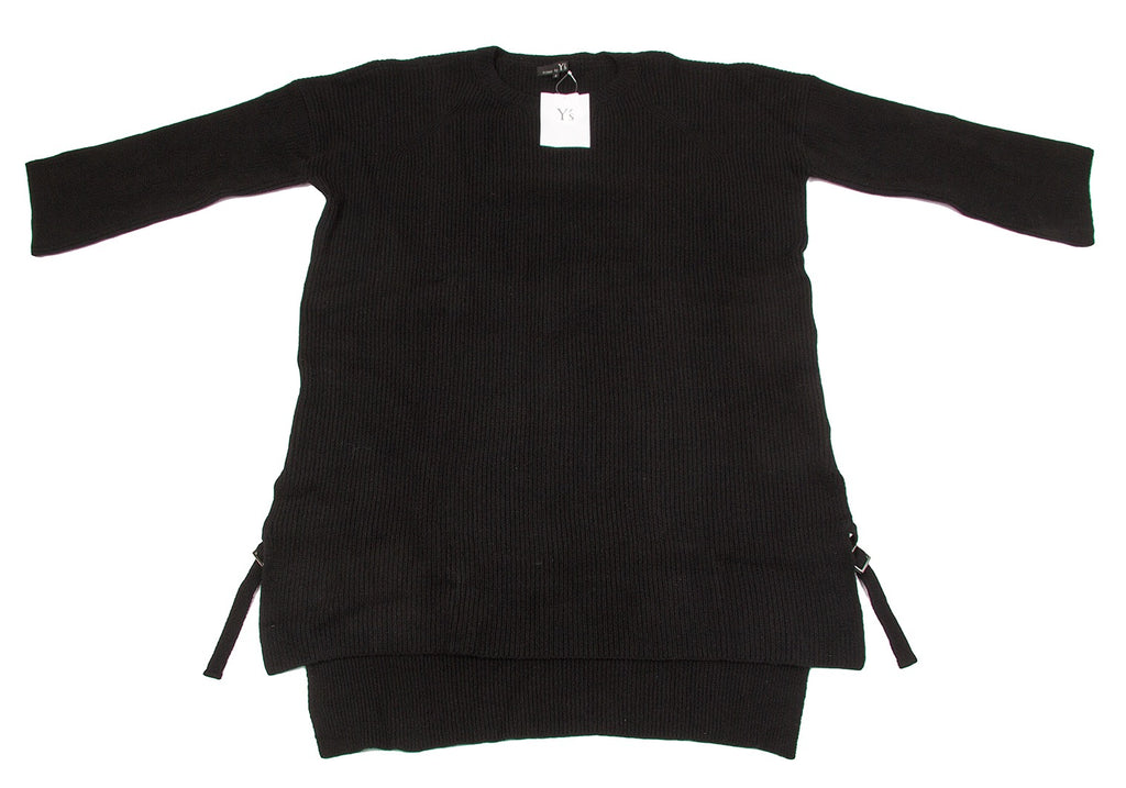 Yohji Yamamoto Japan. New w/Tags. RISMAT. Y's Black Wool Oversized 