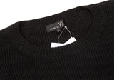 Yohji Yamamoto Japan. New w/Tags. RISMAT. Y's  Black Wool Oversized Ribbed Sweater Dress/Tunic
