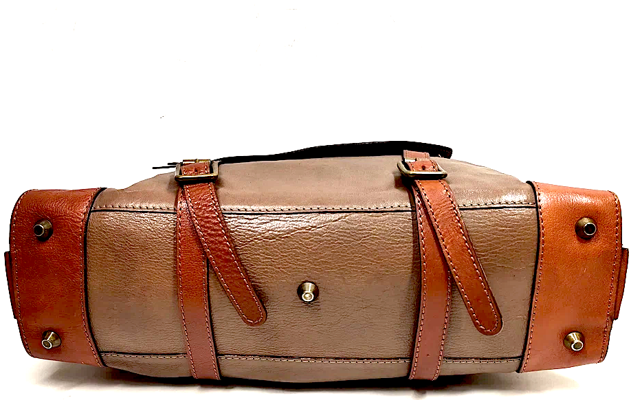 Chloe Paris. Large Brown Leather Tote / Shoulder Bag