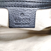 Gucci Italy. Black Leather Bamboo Handle Shoulder Bag / Tote Bag