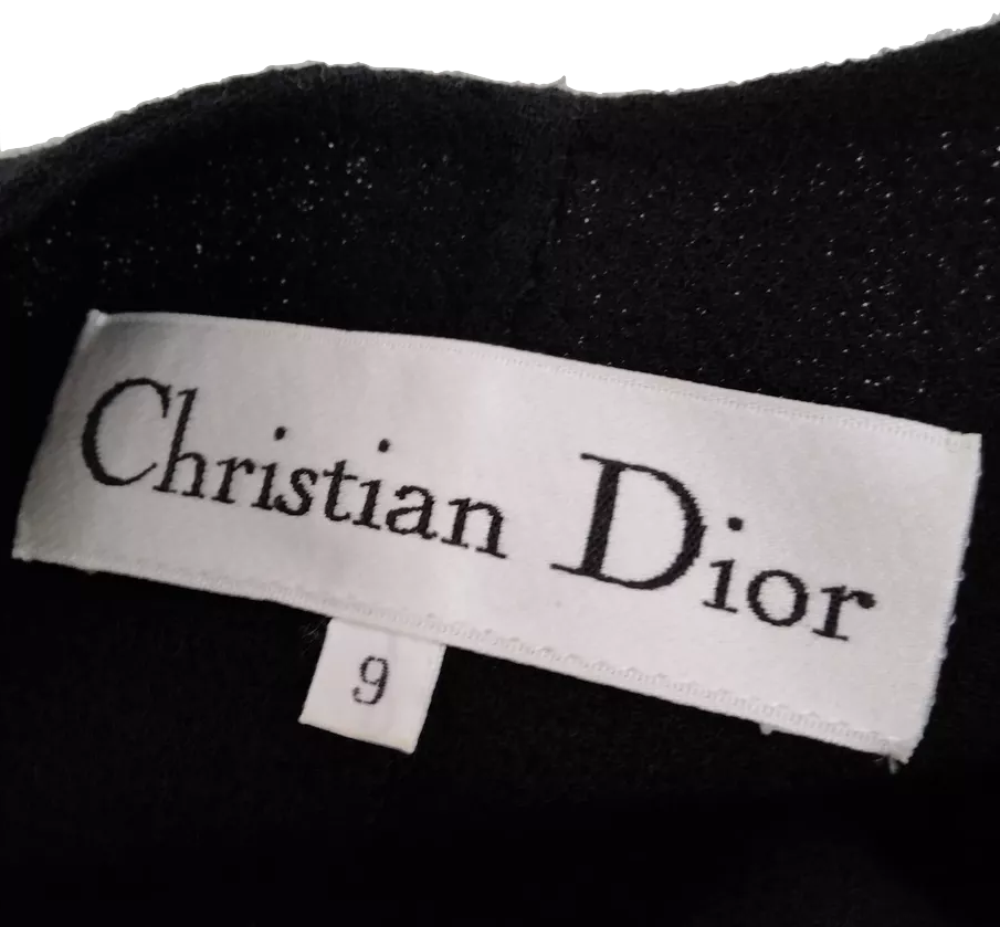 Christian Dior Paris. Black Wool Blazer/JEvening Jacket