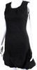 Dolce & Gabbana D&G Italy. Gray Wool Back Zip Scoop Neck Mini Sheath Dress