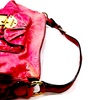 Miu Miu Italy. Pink Distressed Leather Shoulder Bag / Hand Bag