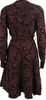 Proenza Schouler NY. Multi-Colored Floral Print A Line Belted Dress