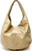 LOEWE Madrid. Beige/Gold Lambskin Leather Shoulder Bag