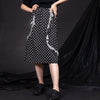COMME des GARCONS Japan. robe de chambre  Black Frill Dot Skirt