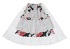 COMME des GARCONS COMME des GARCONS Japan. White Graphic Printed Skirt