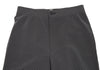 ISSEY MIYAKE JAPAN. Charcoal Polyester Stretch Pants