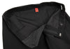 Issey Miyake Japan. HaaT Hem Zip Design Black Stretch Pants