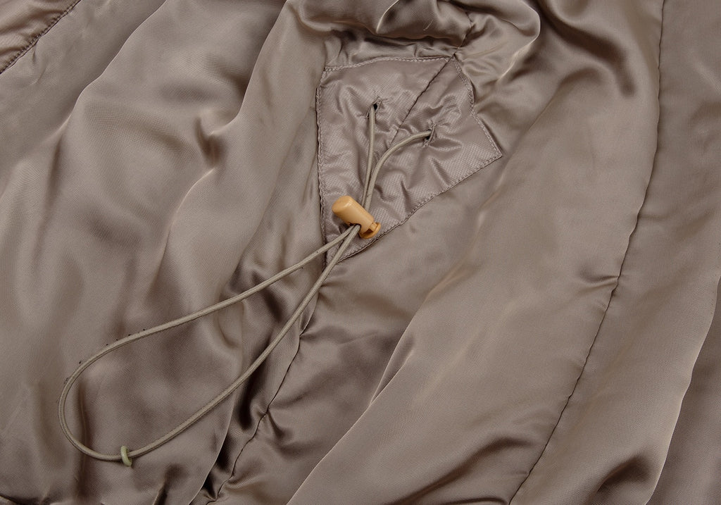 ISSEY MIYAKE JAPAN. FETE Mocha Color Batting Windbreaker Coat