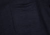 45RPM JAPAN. Navy Wool Long Sleeve Knit Shirt