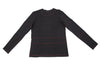 ISSEY MIYAKE Japan. HaaT. Charcoal Color Switching Stitched Top