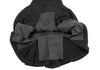 Comme des Garcons Japan. Black Wool Pleated Mermaid Skirt
