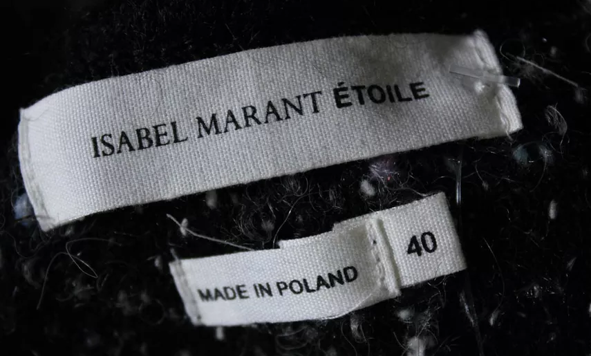 Etoile Isabel Marant. Multicolor Wool Metallic Full Zip Jacket