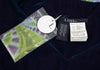 LIMI feu JAPAN. NEW W/TAGS Navy Velour Kaleidoscope Print Switching Dress