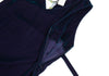 LIMI feu JAPAN. NEW W/TAGS Navy Velour Kaleidoscope Print Switching Dress