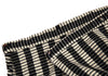 COMME des GARCONS Japan. Ivory, Black Stripe Wrap Wool Skirt