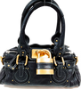 Chloe Paris. Phoebe Philo Designer. Black Leather MINI Paddington Shoulderbag/Handbag