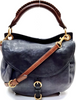 Miu Miu Italy Navy Blue Lambskin Leather Shoulderbag/Crossbody Bag