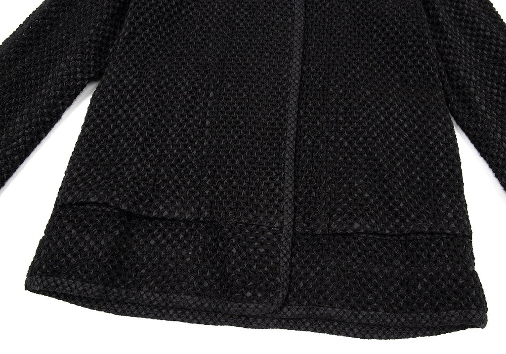 Issey Miyake Japan. Black HaaT Design Knit Jacket