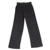 COMME des GARCONS JAPAN. TRICOT. Black Dyed Nylon Stretch Pants