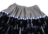 COMME des GARCONS COMME des GARCONS JAPAN. Black, Grey Floral Lace Switching Skirt