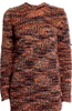 Acne Studios Sweden. Wool Blend Printed Mock Neck Sweater