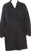 Acne Studios Stockholm Black Woo Cashmere Blendl Faux Fur Coat