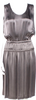 A Détacher Viscose/Rayon Knee-Length Dress