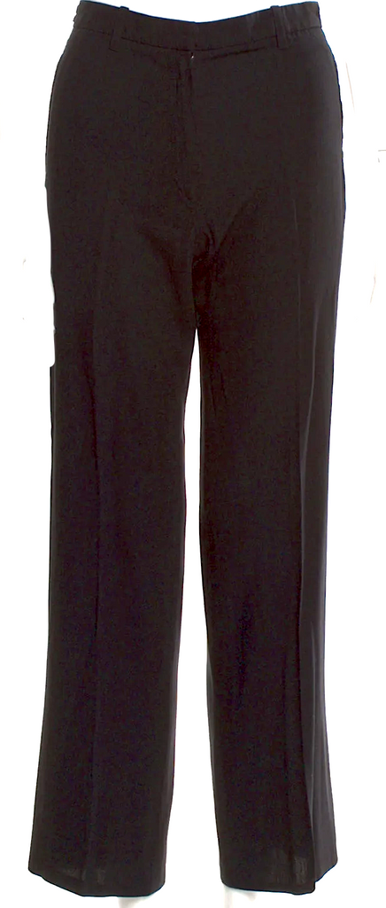 Ann Demeulemeester Belgium. Vintage 1990s Rayon/Wool Wide Leg Pants