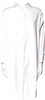 Ann Demeulemeester Belgium. White Cotton Knee-Length Dress