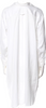 Ann Demeulemeester Belgium. White Cotton Knee-Length Dress