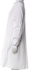 Ann Demeulemeester Belgiium. White Cotton Shirt Dress