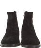 Ann Demeulemeester Belgiium. Black Velvet Boots Women's Size: 9 | IT 39