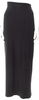 Ann Demeulemeester Belgium. Vintage 2000s Collection Rayon/Spandex Long Skirt