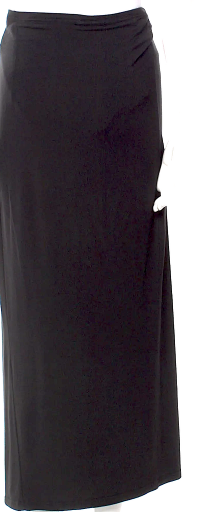 Ann Demeulemeester Belgium. Vintage 2000s Collection Rayon/Spandex Long Skirt