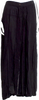 Ann Demeulemeester Belgium. Black Rayon Midi Length Skirt