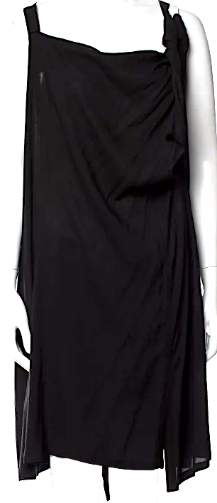Ann Demeulemeester Belgium. Vintage 2000s Collection Knee-Length Dress
