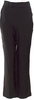 Ann Demeulemeester BELGIUM. Viscose Black Straight Leg Pants