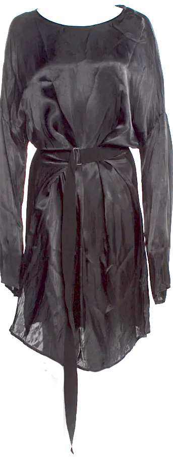 Ann Demeulemeester BELGIUM. NEW W/TAGS Bateau Neckline Midi Length Dress
