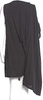 Ann Demeulemeester Belgium. Grey Asymmetrical Midi Length Dress
