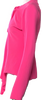 The Attico MILAN. Pink Tie Neck Long Sleeve Top